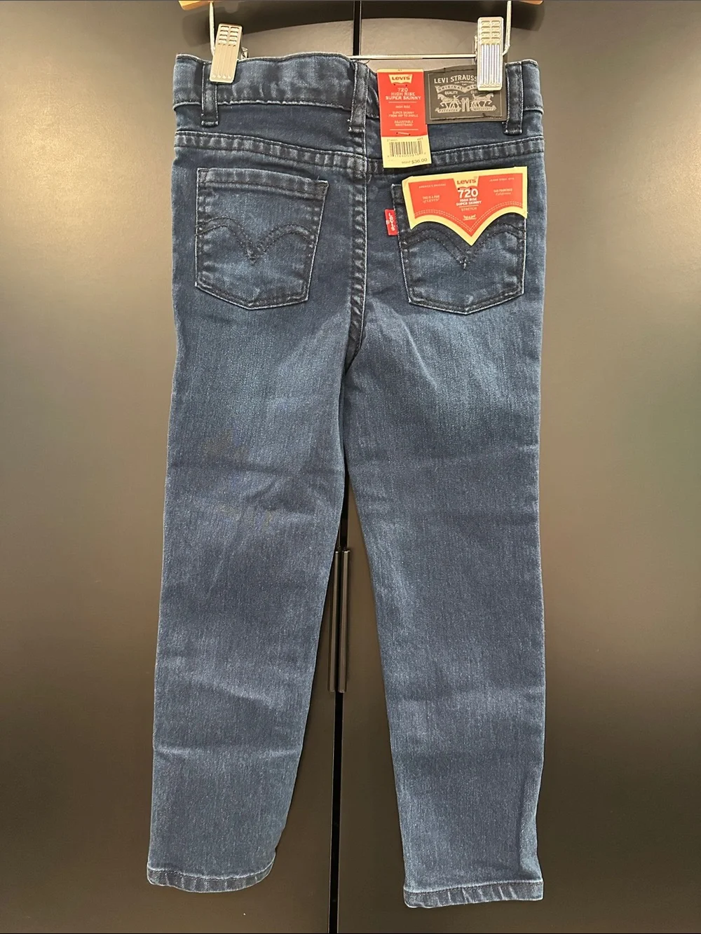 NEW Levi's 720 High Rise Super Skinny Stretch Jeans